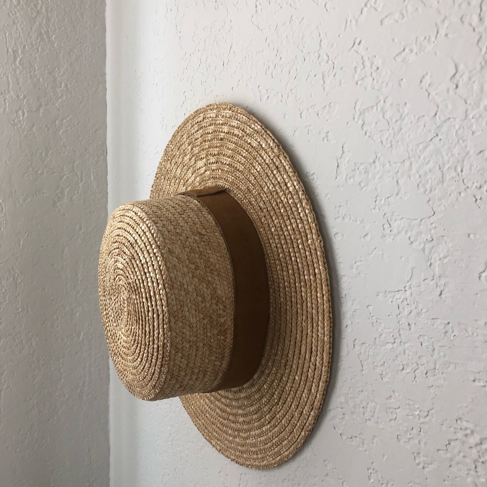 Gigi Pip Capri Straw Boater Hat